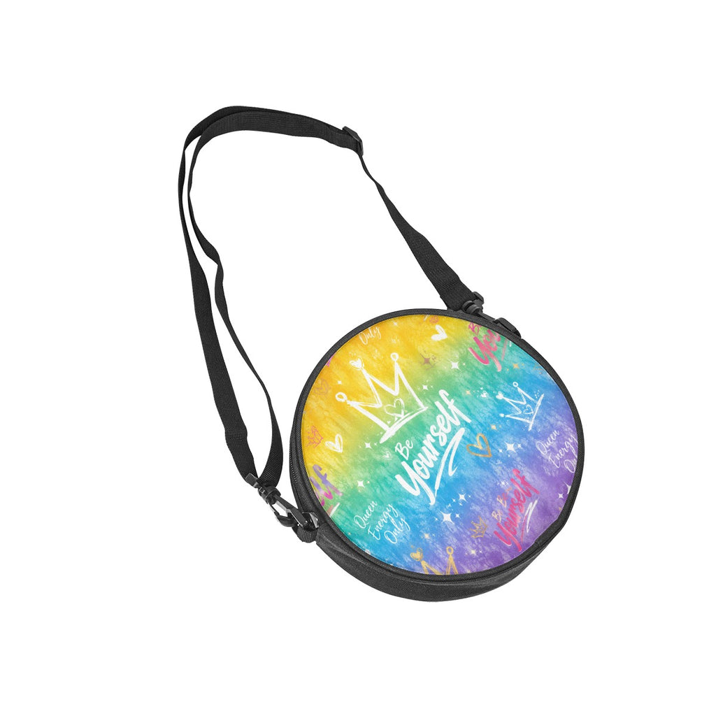 Rainbow Energy Round Satchel Bags