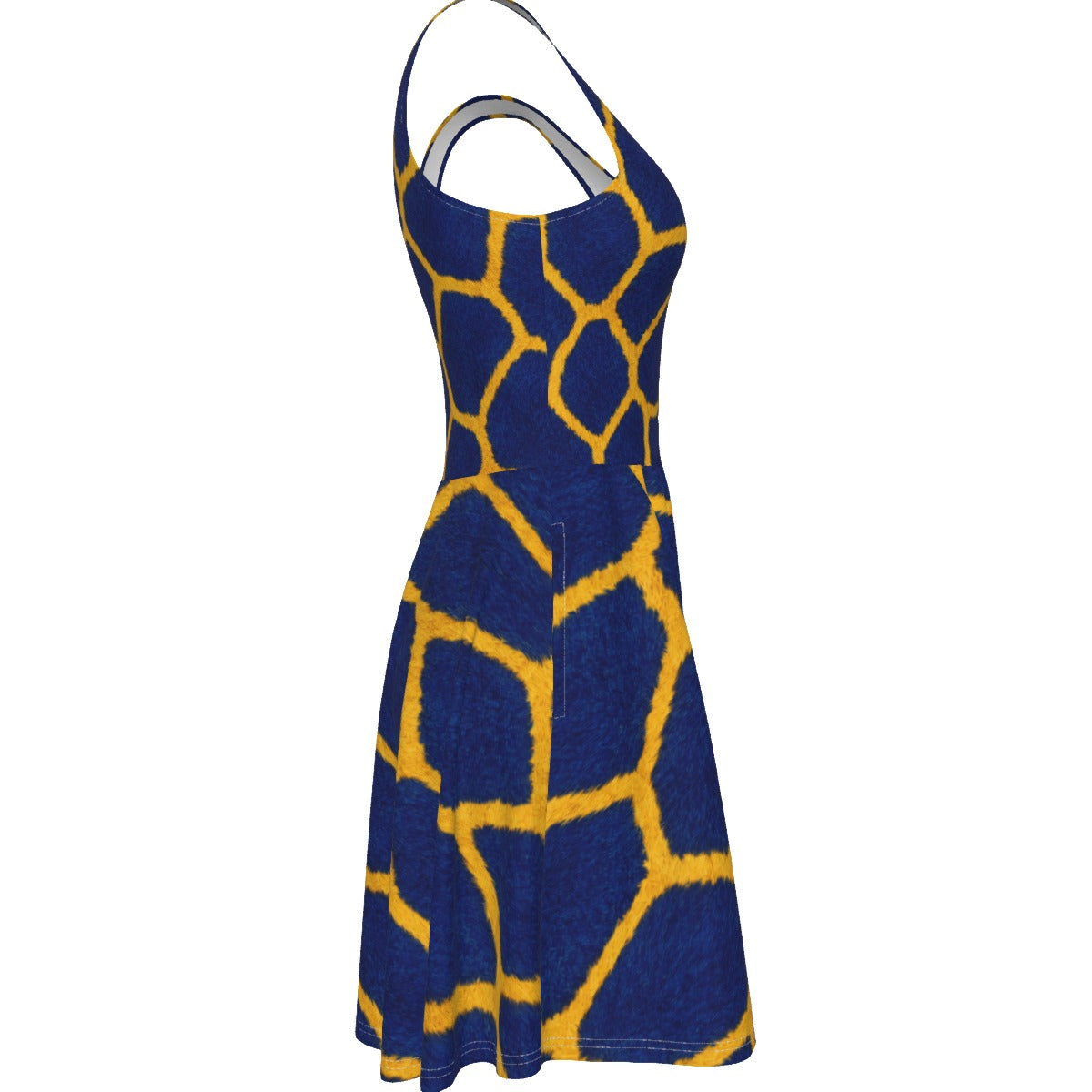 Royal Giraffe Women's Tank Vest Dress