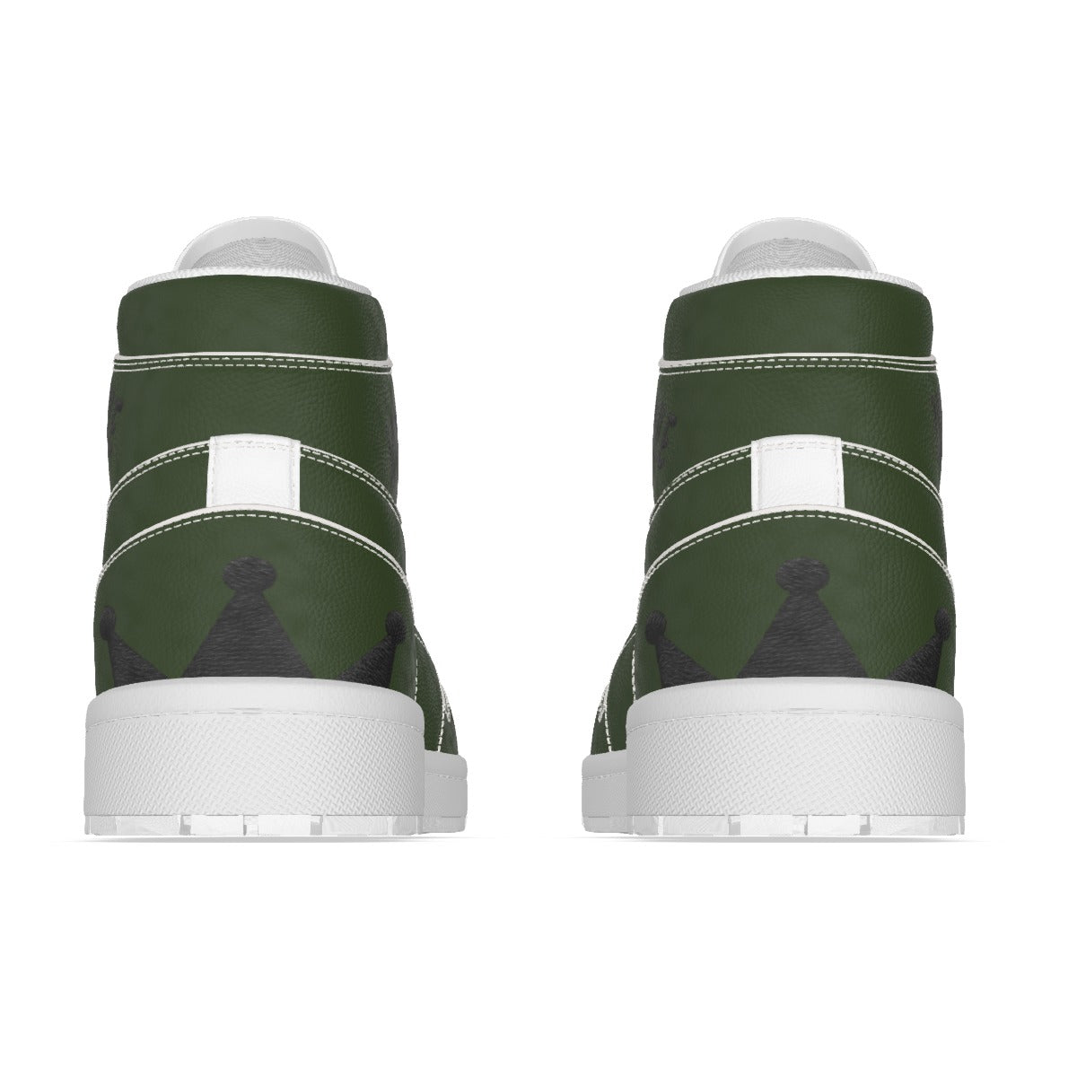 Crown Yourself Men's Shoes Forest Green/Black/White