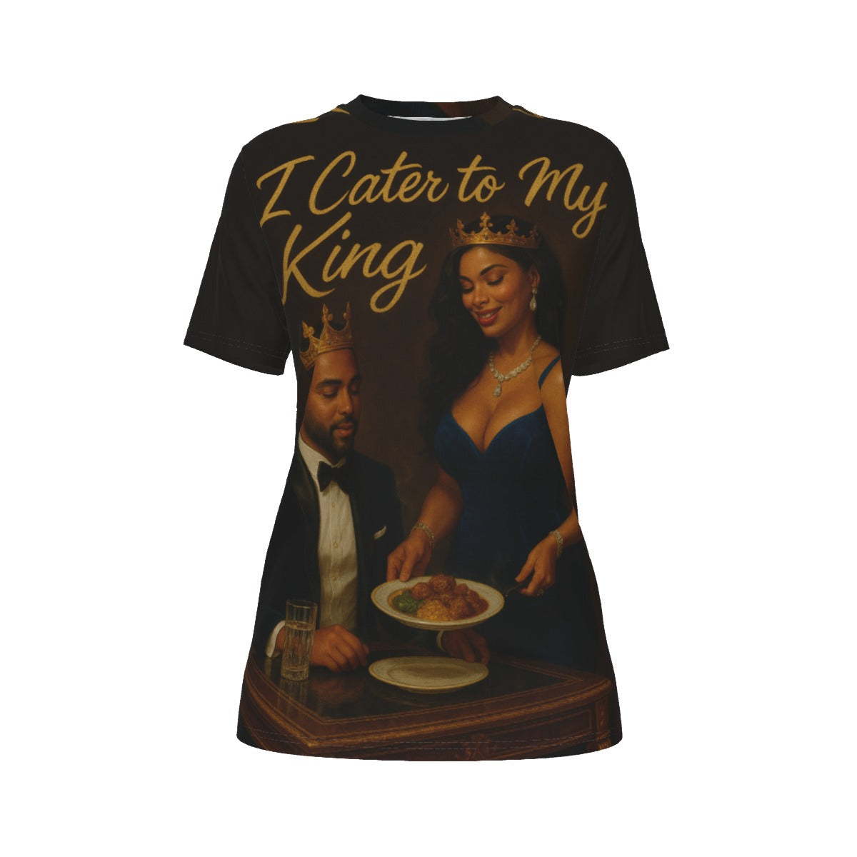 CTK Women's O-Neck T-Shirt|180 GSM Jersey