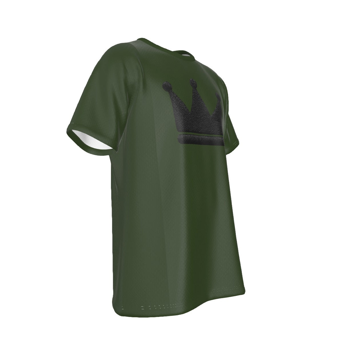 CrownYourself Forest Green/Black T-Shirt| Birdseye