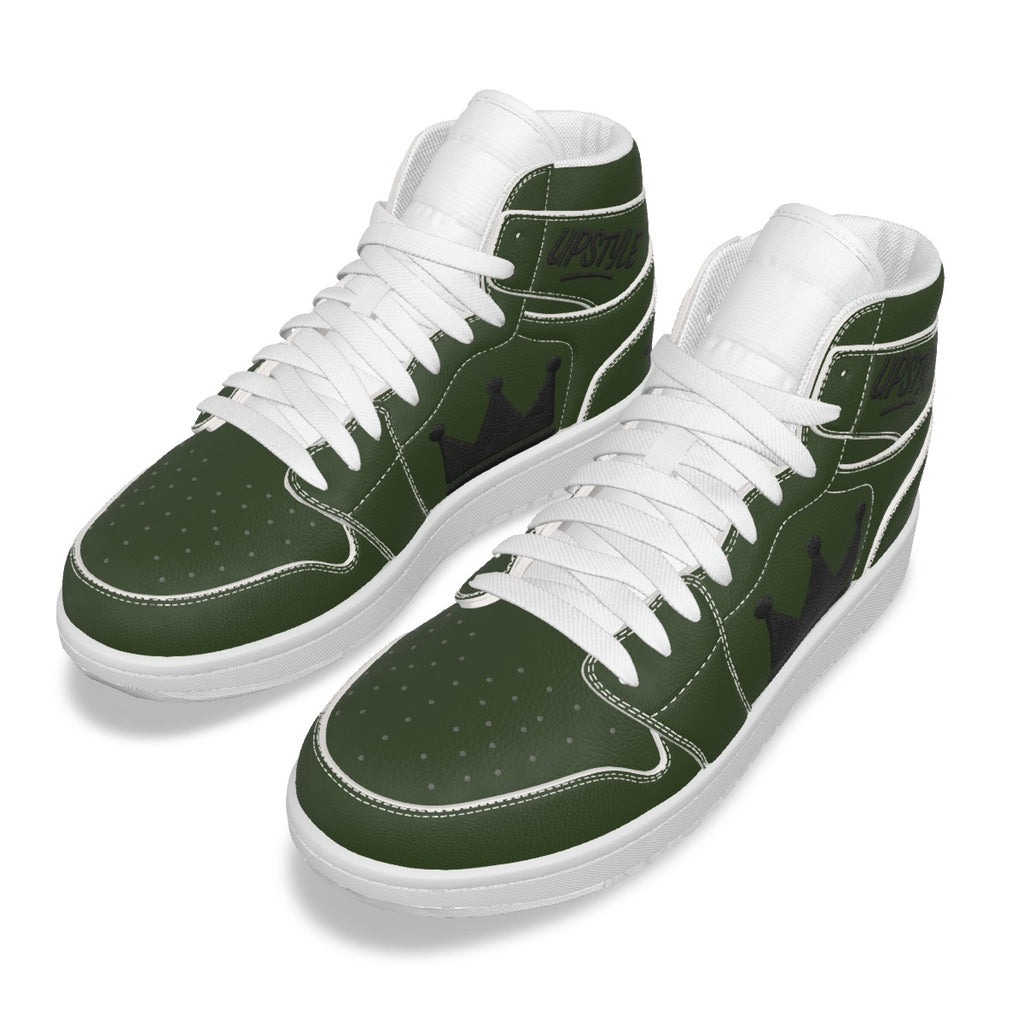 Crown Yourself Men's Shoes Forest Green/Black/White
