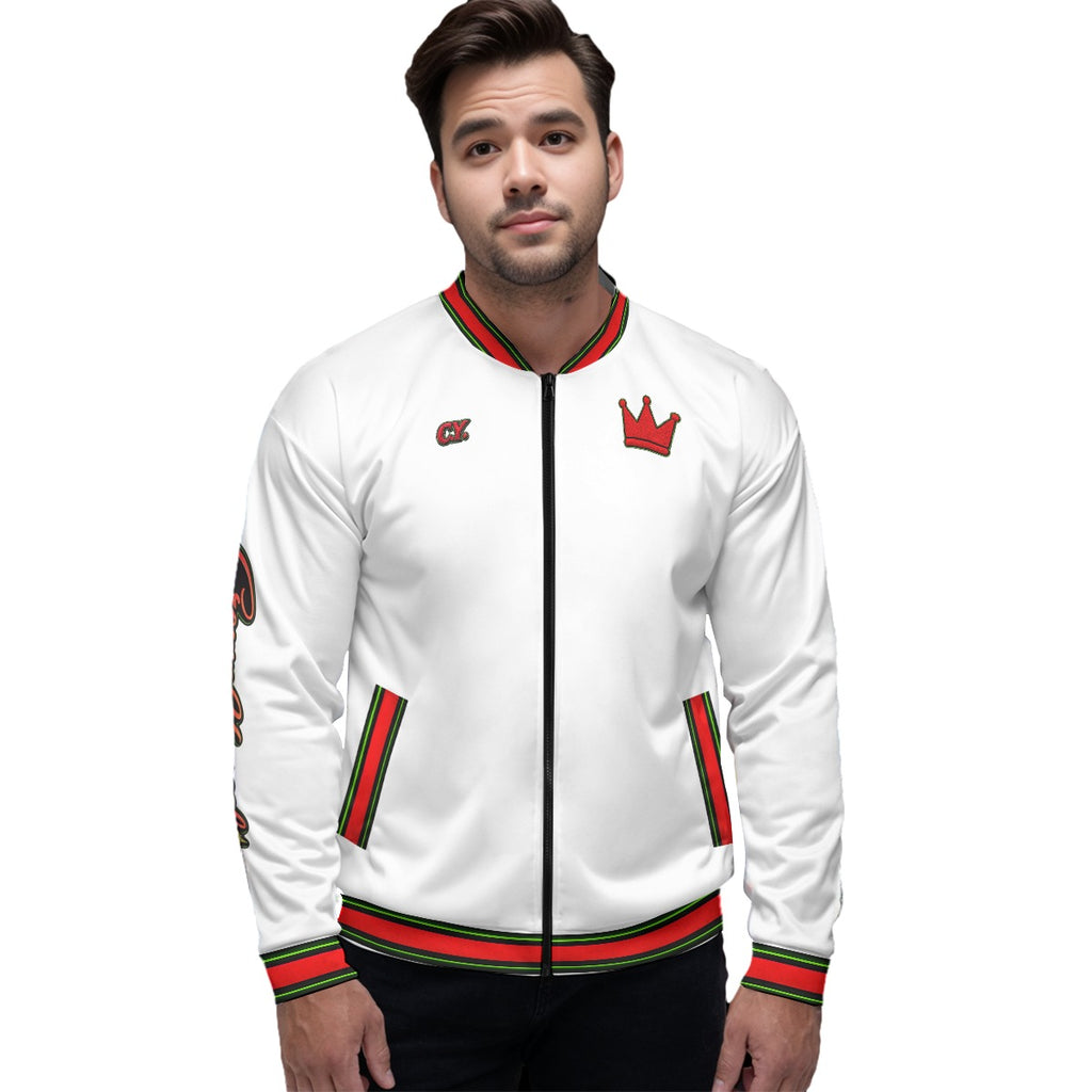 Crown On Bomber Jacket