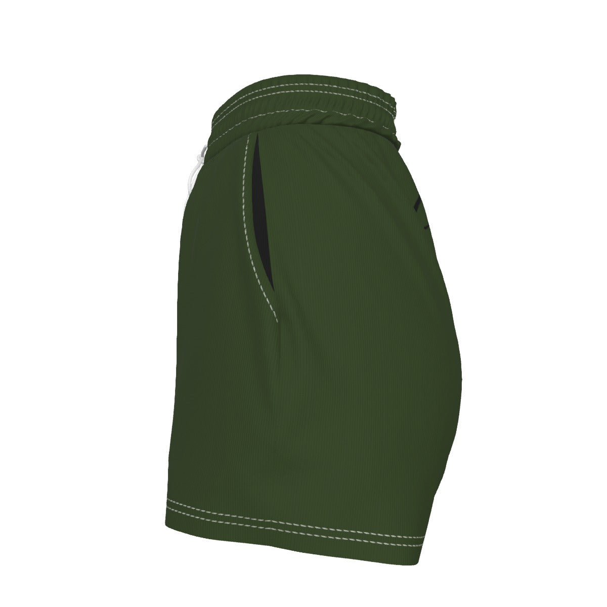 UPSTYLE Crown Luxe Shorts – Forest Green/Black