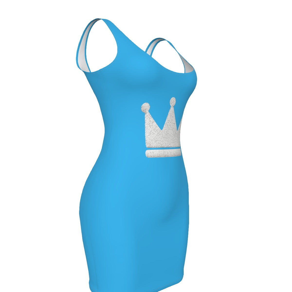 Crown Bby Blu Women's Bodycon Dress