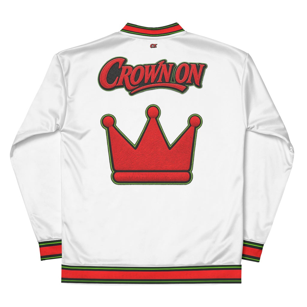 Crown On Bomber Jacket