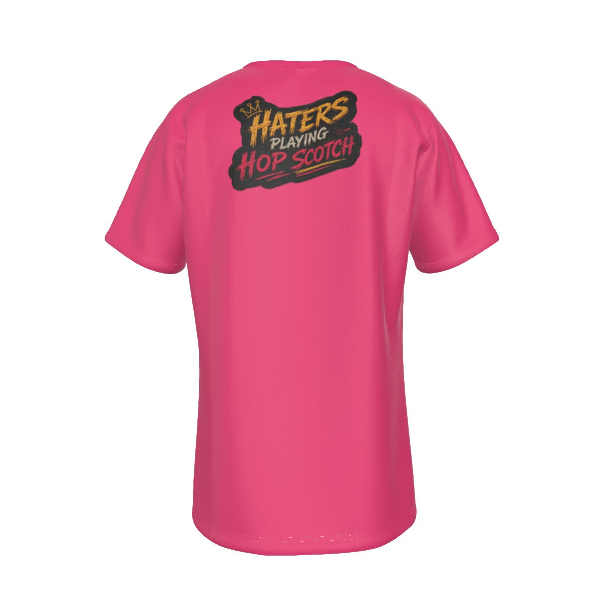 Haters Playing Hopscotch Tee – Pink