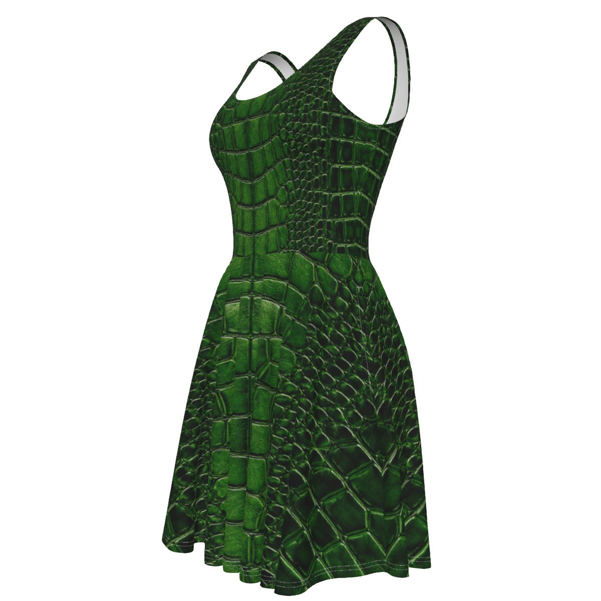 Emerald Gator Women's Tank Vest Dress