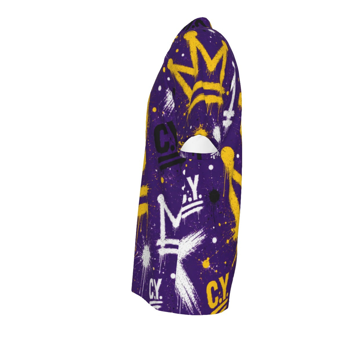 C.Y. Crown code- Purple Dynasty Men's Polo