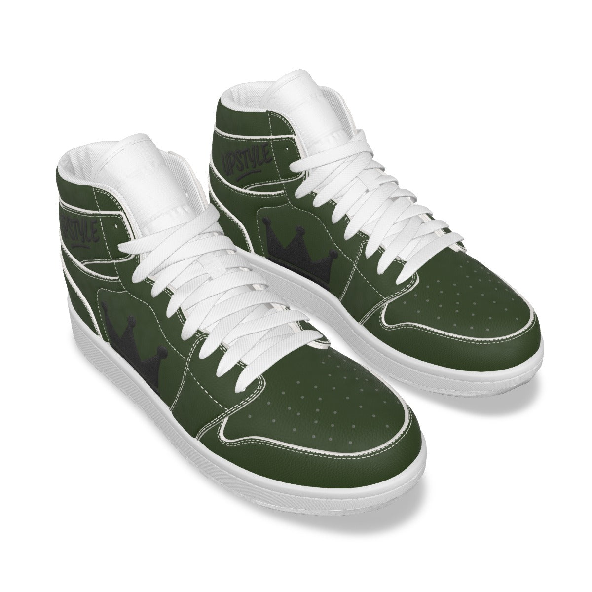 Crown Yourself Men's Shoes Forest Green/Black/White