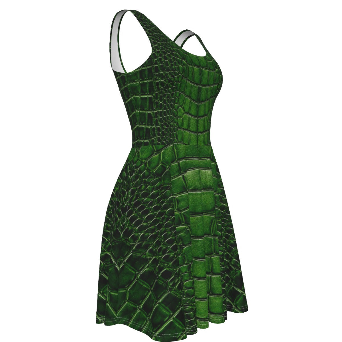 Emerald Gator Women's Tank Vest Dress