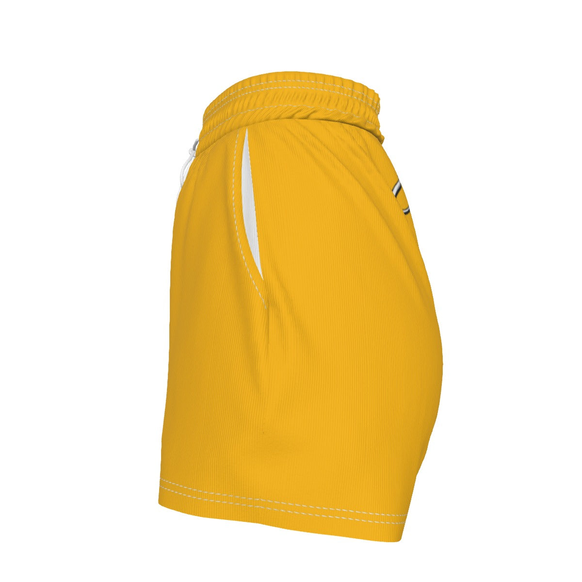 UPSTYLE Crown Luxe Shorts – Yellow/White