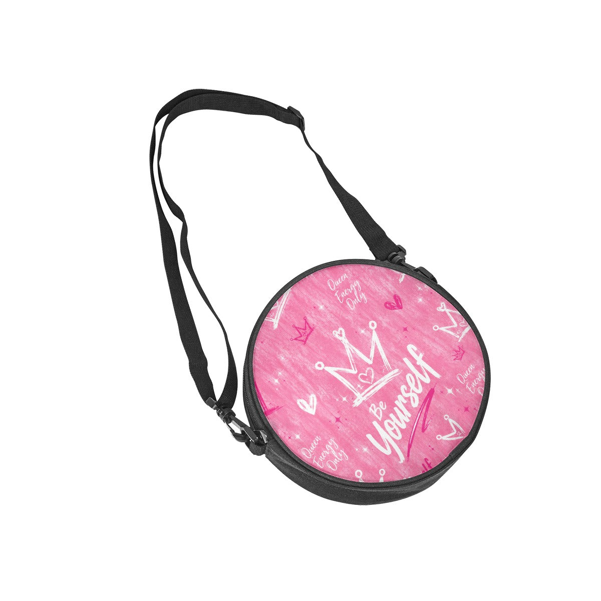 Pretty Pink Round Satchel Bags
