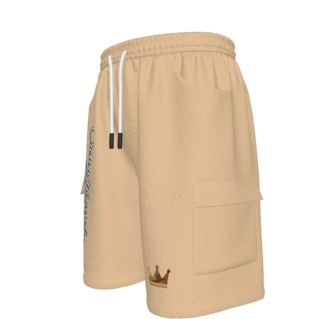Crown Yourself Sand Desert Camo Men's Cargo Shorts