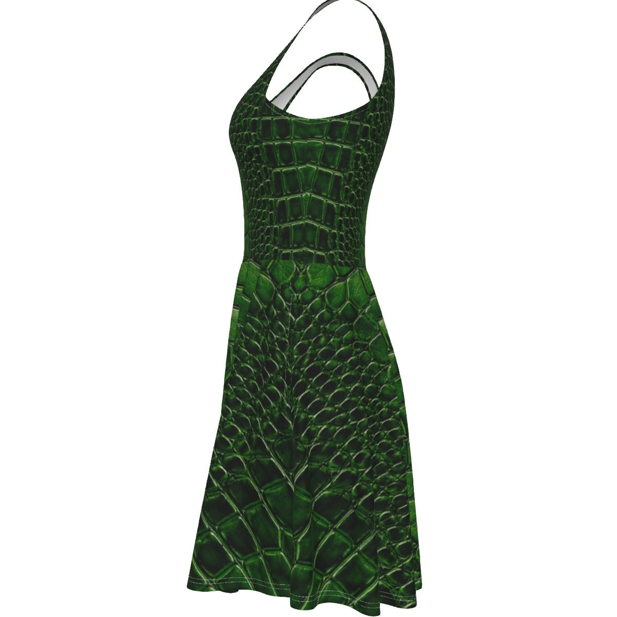 Emerald Gator Women's Tank Vest Dress