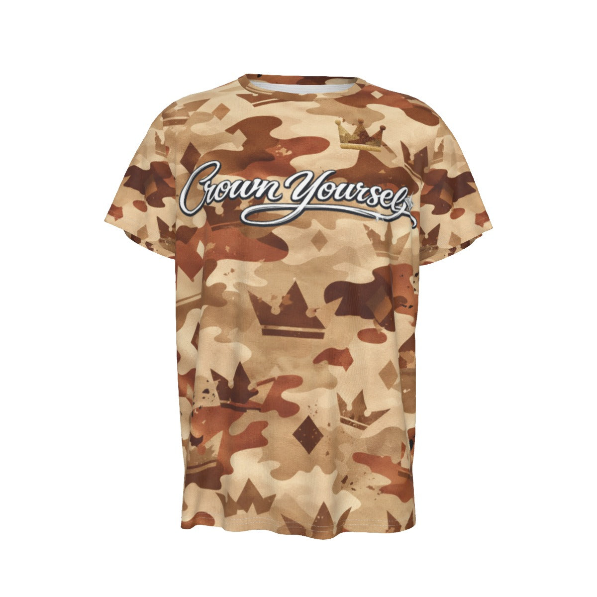 Crown Yourself Wüstentarn-T-Shirt