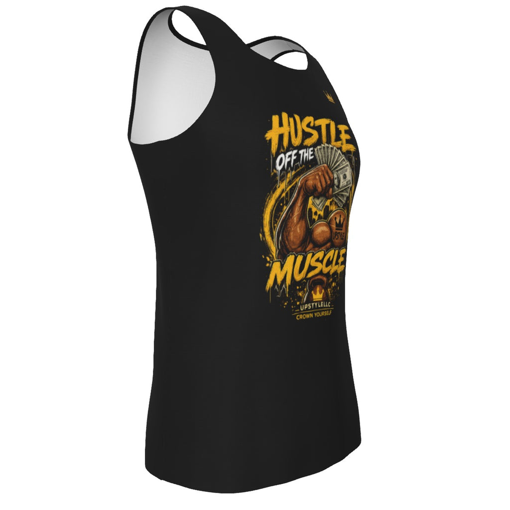 Black Grind — Hustle Off the Muscle Men's Tank Top