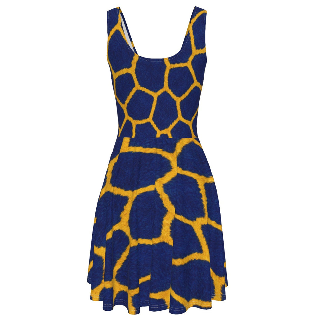 Royal Giraffe Women's Tank Vest Dress