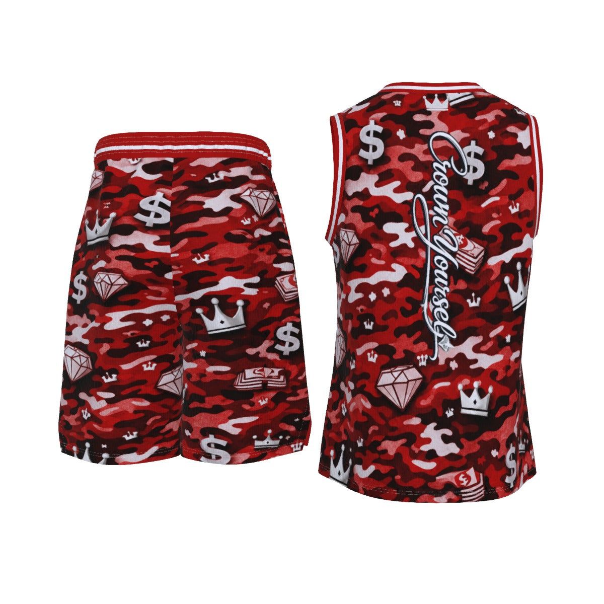Camo Red Alert Money Moves 
Men's Set