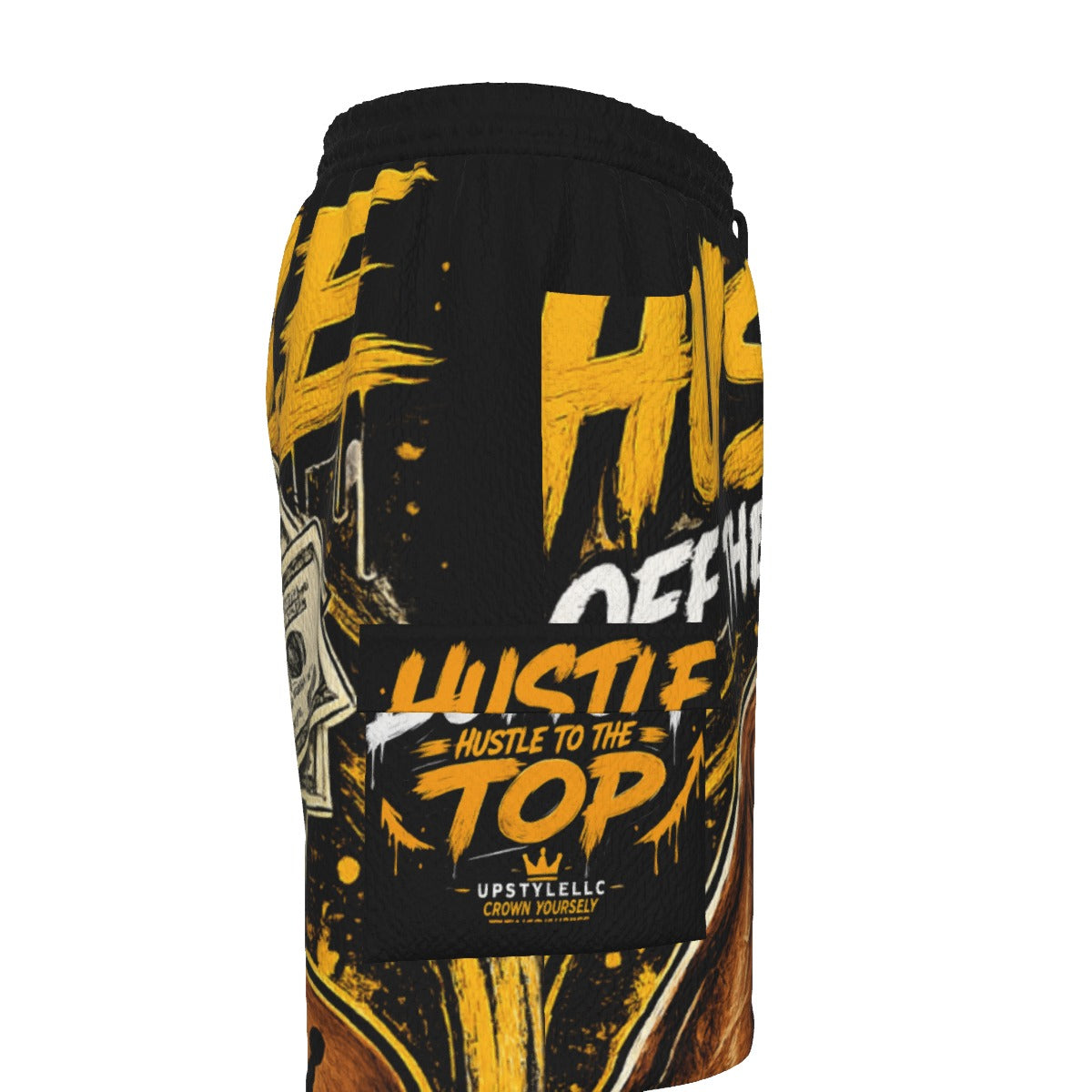 Black Grind — Hustle Off the Muscle Men's Cargo Shorts