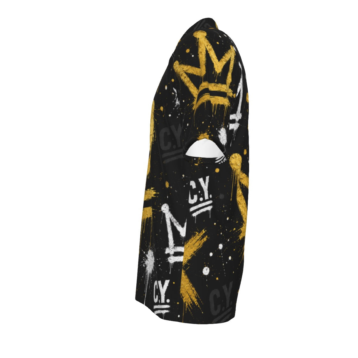 C.Y. Crown code- Midnight Monarch Men's Polo