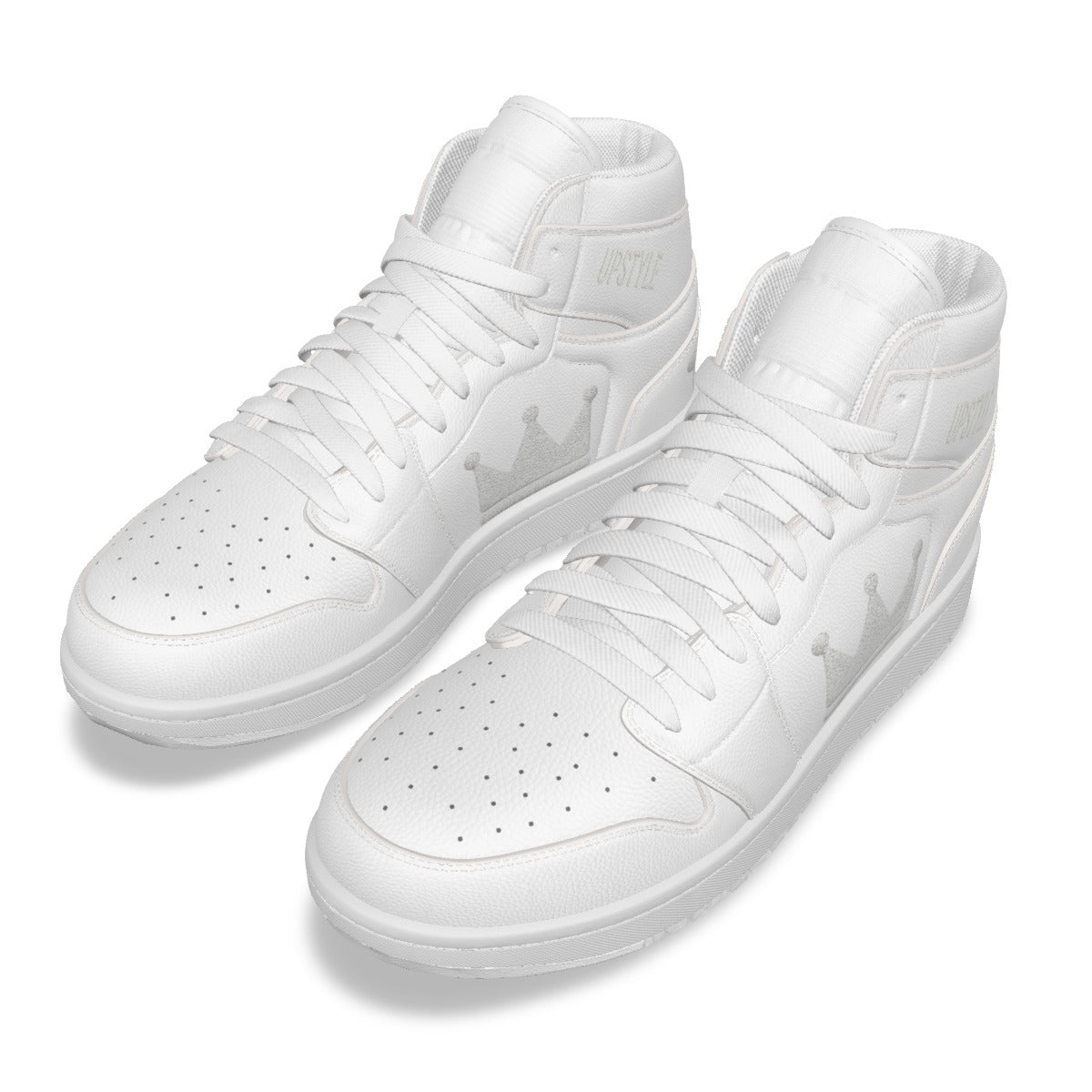 Crown All White Men's UPSTYLE Shoes