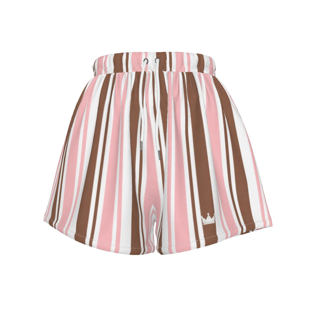 Crown Cocoa Blush Stripe  Women's Shorts