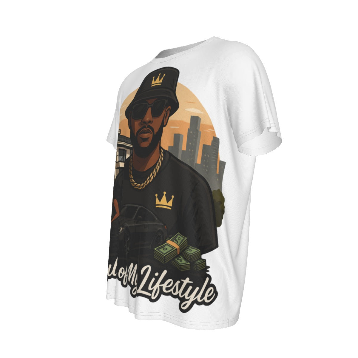 RML1 Men's Round Neck Short Sleeve T-Shirt