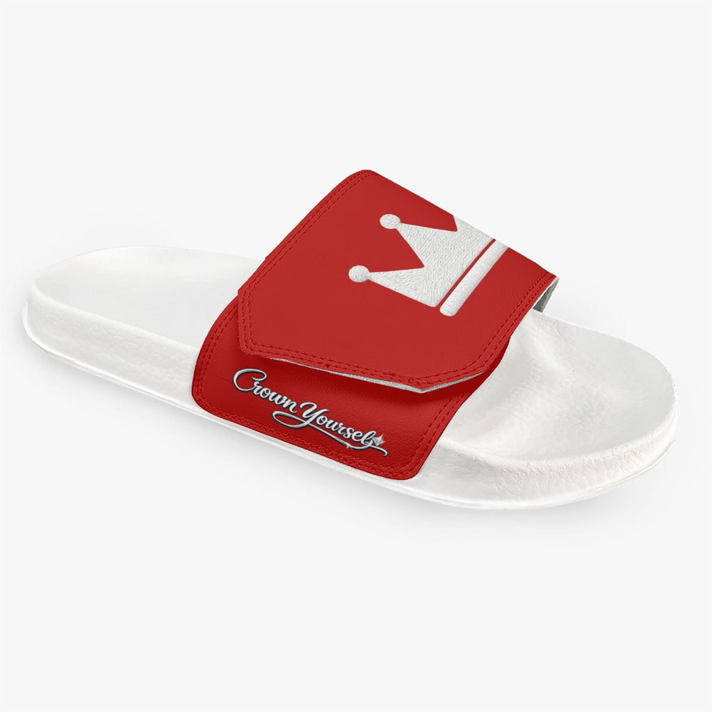 Red Alert Money Moves Men's Velcro Slippers