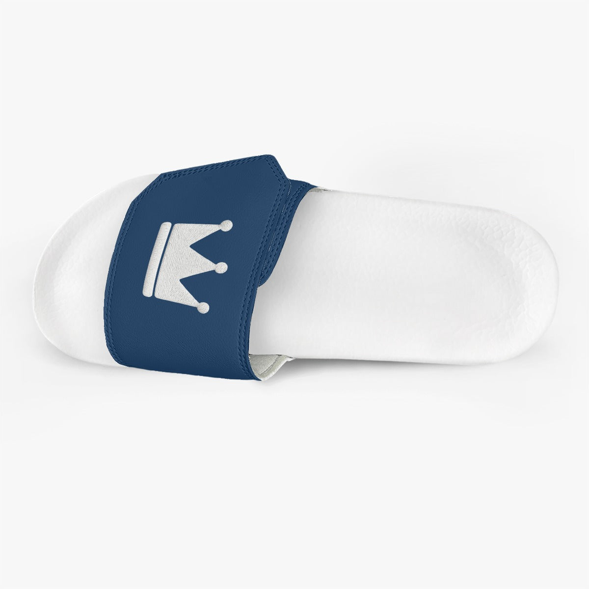 Blue Money Moves Men's Velcro Slippers